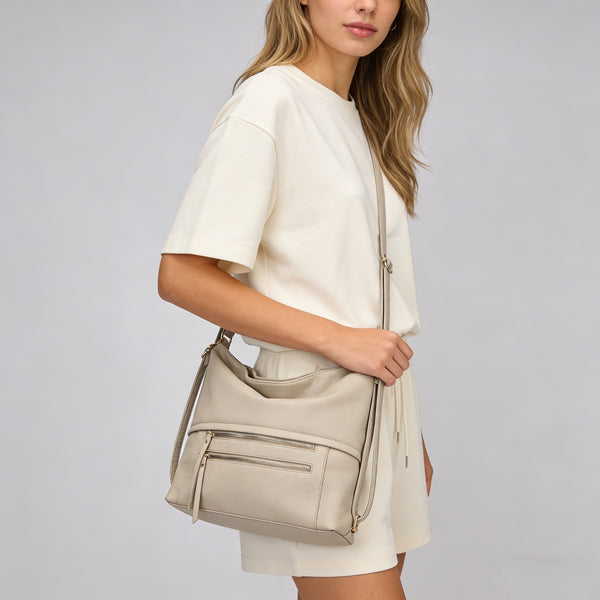 Torebka damska Hobo 2w1 - na ramię i przez ramię HY6088P