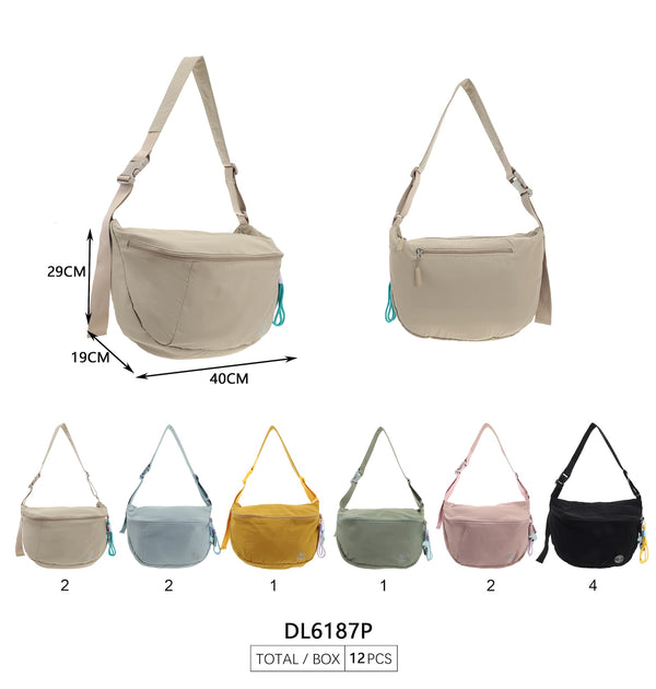 Lekka torba miejska 2w1 - sportowa nerka gigant DL6187P