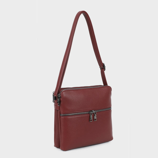 unibella Torebka HL5287P wino czerwone