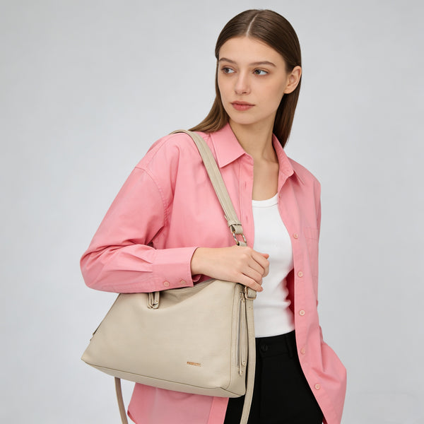 Torebka damska Hobo 2w1 - na ramię i przez ramię HY6091P