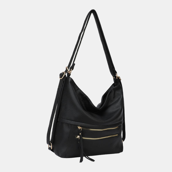 Torebka damska Hobo 2w1 - na ramię i przez ramię HY6088P