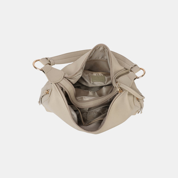 Torebka damska Hobo 2w1 - na ramię i przez ramię HY6091P