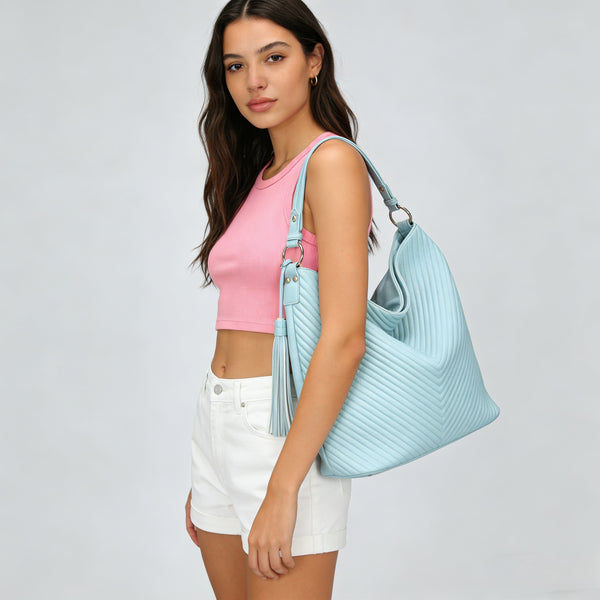 Torebka damska Hobo 2w1 - na ramię i przez ramię HY6095P