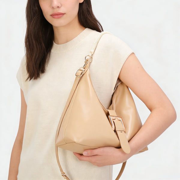 Torebka damska Hobo 2w1 - na ramię i przez ramię XS6052